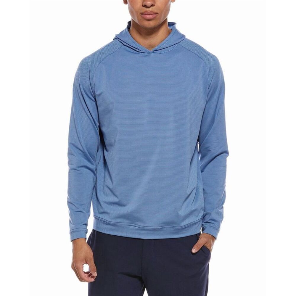 Peter Millar Mens  Hooded T-Shirt, Blue - Picture 3 of 4
